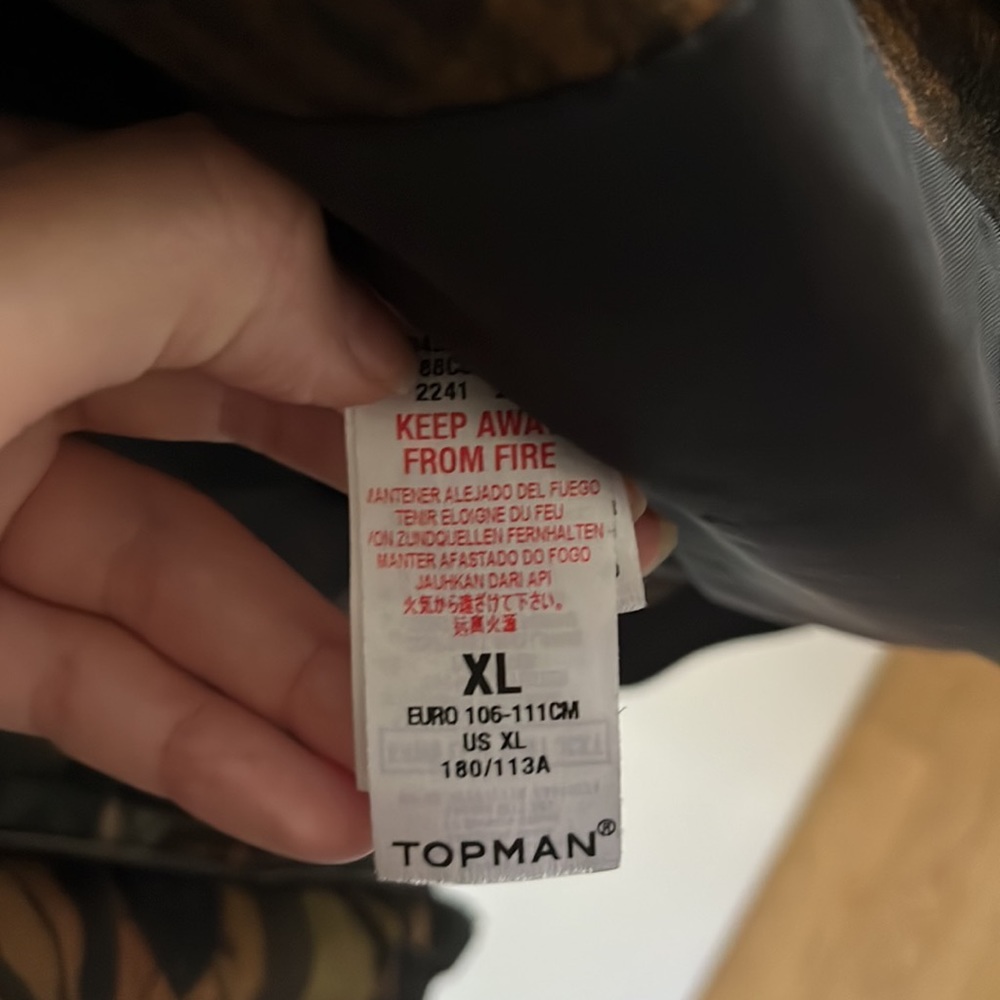 Zip Front Multicolor Top Man Jacket - image 5